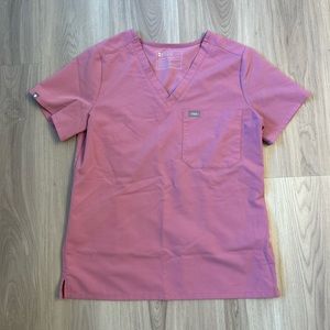 Figs Chalk Pink Catarina Top